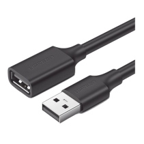 UGREEN, 10314, Cable Extensor USB 2.0 A a A | 1 metro | Macho-Hembra | Ultra Durabilidad | Núcleo de Cobre Estañado 28/22 AWG | 