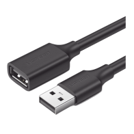 UGREEN, 10314, Cable Extensor USB 2.0 A a A | 1 metro | Macho-Hembra | Ultra Durabilidad | Núcleo de Cobre Estañado 28/22 AWG | 