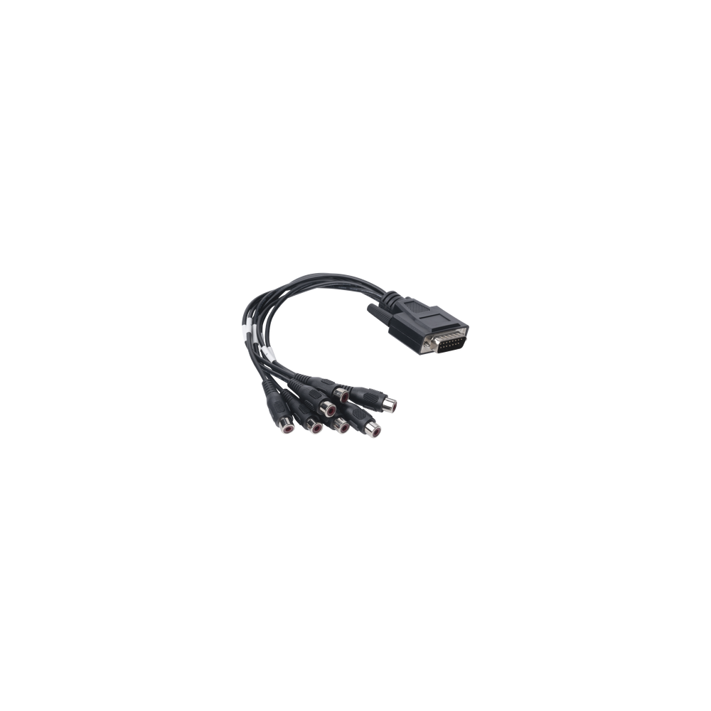 HIKVISION, 101501706, Adaptador de 7 entradas de Audio para DVR´s epcom y HIKVISION