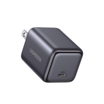 UGREEN, 55530, Cargador Mini de 30W | 1 USB-C de Carga Rápida | Tecnología GaN II | Carga Inteligente | Múltiple Protección | Ma
