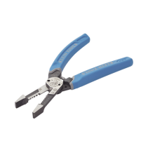 KLEIN TOOLS, K120-35, Pelacables con Corte por Cizalla para Cable Sólido 8-18 y Cable Trenzado 10-20 AWG.