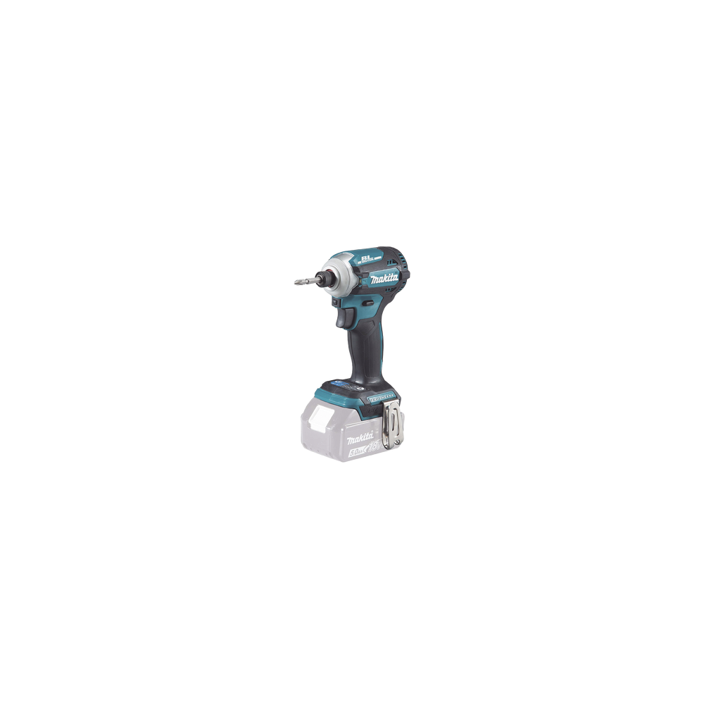 MAKITA, DTD171Z, Atornillador de Impacto inalámbrico de 18V, 4 Vel con Indicador,. 0-3800 IPM con indicador y entrada Hexagonal.