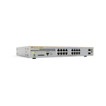 ALLIED TELESIS, AT-X230-18GP-R-10, Switch PoE+ Administrable Capa 3, 16 Puertos 10/100/1000 Mbps + 2 SFP Gigabit, 247 W