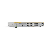 ALLIED TELESIS, AT-X230-18GP-R-10, Switch PoE+ Administrable Capa 3, 16 Puertos 10/100/1000 Mbps + 2 SFP Gigabit, 247 W