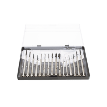 EPCOM POWERLINE, EP16, Juego de Desarmadores de Precisión Multifunciones Tipo Joyero/Relojero.