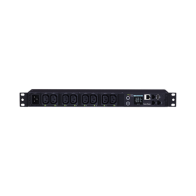 CYBERPOWER, PDU81006, PDU Switchable y Monitoreable por Toma, para Distribución de Energía, Entrada 200-240 Vca NEMA L6-20P, Con