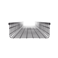 CHAROFIL, MG-50-445EZ, Charola Tipo Malla 116/300 mm, Acabado Electro Zinc, Hasta 554 Cables Cat6, Tramo de 3 Metros