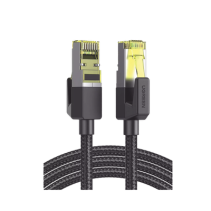 UGREEN, 80425, Cable Ethernet Cat7 CLASSâ... F/FTP Redondo con Malla de Nylon 5 Metros