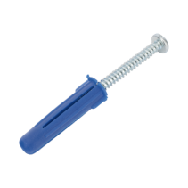 THORSMAN, TP-3-KIT, Paquete de 6 taquetes azul 2 y 6 tornillos 12mm x 2 (1105-05002)