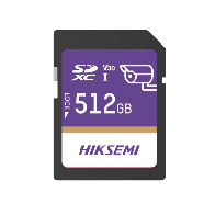 HIKSEMI by HIKVISION, HS-SD-P10/512G/GUARDPRO, Memoria SD Clase 10 de 512GB / Especializada Para Videovigilancia