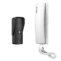 HIKVISION, DS-KIS103/US, Kit de Audioportero Analógico a 2 Hilos / Apertura de 2 Puertas / Diferentes Tonos y Volúmenes de Timbr