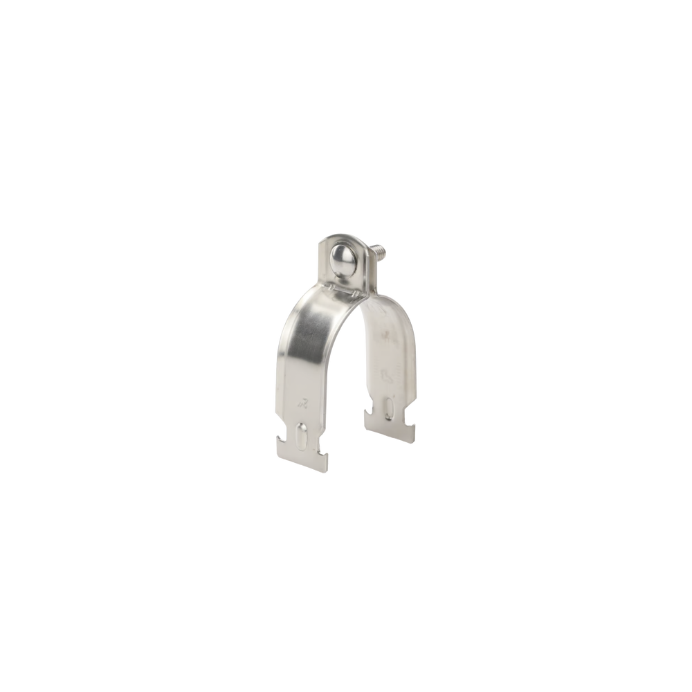 SYSCOM TOWERS, STRUT-STRAP2, Abrazadera de Acero Inoxidable de 2 Para Unicanal Tipo Strut