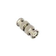EPCOM TITANIUM, TT-RG-13, Adaptador tipo barril para 75 Ohm, de conector BNC macho a BNC macho, Níquel/ Oro/ Teflón.
