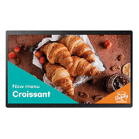 SAMSUNG ELECTRONICS, QB24C, Pantalla Profesional LED de 24 / FHD (1920x1080p) /HDMI / Compatible VESA / Compatible con Samsung V