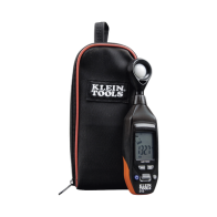 KLEIN TOOLS, ET130, Medidor Digital de Luz de Rango Automático y Manual: 4000 fc; 40000 lux.