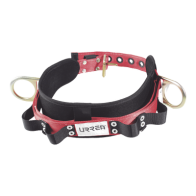 URREA, SYS-USC01M, Cinturón para liniero, talla 40, con bandas para porta herramientas y dos anillos tipo D.