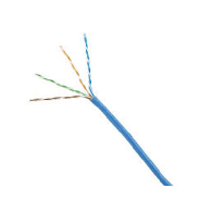 PANDUIT, NUC6C04BU-ME, Bobina de Cable UTP 305 m. de Cobre, NetKey, Reelex, Azul, Categoría 6 (24 AWG), 1000Mbps, PVC (CM), de 4
