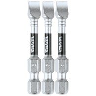 MAKITA, E-00882, Punta plana SL IMPACT-XPS de 8 X2 blister con 3 piezas