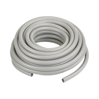HUBBELL, HUB-G1100, Manguera hermética flexible tipo PolyTuff no metálica, gris de 1 y 100 pies. Uso comercial/industrial.