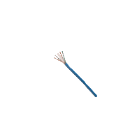 PANDUIT, PUC6C04BU-FE, Bobina de Cable UTP 305 m. de Cobre, TX6000™ PanNet, Reelex, Azul, Categoría 6 (24 AWG), PVC (CM), de 4 p