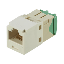 PANDUIT, CJT688TGWH, Conector Jack RJ45 Estilo TG, Mini-Com, Categoría 6, de 8 posiciones y 8 cables de Calibre 28/30 AWG, Color