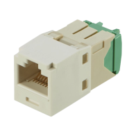PANDUIT, CJT688TGWH, Conector Jack RJ45 Estilo TG, Mini-Com, Categoría 6, de 8 posiciones y 8 cables de Calibre 28/30 AWG, Color