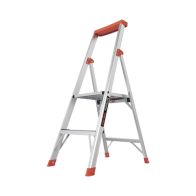 Little Giant Ladder Systems, FLIPNLITE-2C, Escalera con 2 peldaños de 1.2 metros de aluminio.