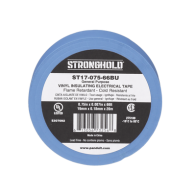 PANDUIT, ST17-075-66BU, Cinta Eléctrica STRONGHOLD para Aislar, de PVC, Uso General Reparación y Mantenimiento, Grosor de 0.18mm