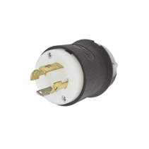 HUBBELL, HUB-HBL-2711, Clavija con Bloqueo de Media Vuelta Industrial 30 a 125/250 V CA / 3 Polos 4 Hilos / Nema L14-30P.