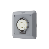 HUBBELL, HUB-HBL-2740-SR2, Receptáculo con Bloqueo de Media Vuelta Industrial 30 A 600 V CA / 3 Polos 4 Hilos / Nema L17-30R.