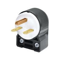 HUBBELL, HUB-HBL5666CA, Clavija Entrada Recta En Angulo/ 15A 250V/ 2 Polos 3 Hilos/ Nema 6-15P/ Grado Industrial- Comercial.