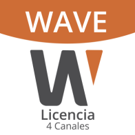 Comprar Licencia Wisenet Wave 4 Canales | Smartgrid México