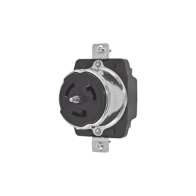 HUBBELL, HUB-CS8-369, Receptáculo Trifásico con Bloqueo de Media Vuelta / 50 A 250 VCA / 3 Polos 4 Hilos / Grado Industrial / Co