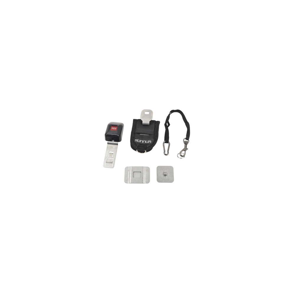 SYSCOM, RNL-TBC-UK, Soporte de Seguridad en Cinturón para Tablets Universales.