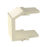 PANDUIT, NKBMEI-X, Módulo de tapa ciega (Inserto Ciego), Tipo Keystone, Color Marfil, 1 Pieza