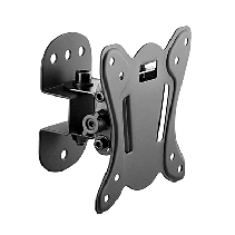 BRATECK, KMA20-110, Montaje Compacto de Pared para Monitores de 13 a 27 | Soporta hasta 25 Kg| Compatible con Vesa 75 x 75 / 100
