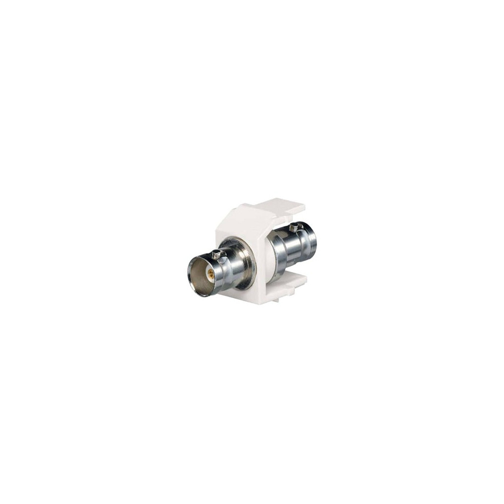 PANDUIT, NKBNCMIWY, Módulo Acoplador Coaxial Tipo BNC, Keystone, de 50 Ohms, Color Blanco Mate