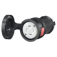 HUBBELL, HUB-HBL-2733-SW, Conector Hembra con Bloqueo de Media Vuelta / 30 A 480 V CA / 3 Polos Trifásico / NEMA L16-30R / Termi