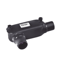 RAWELT, OLR-0320-PC, Caja Ovalada tipo LR con Recubrimiento Exterior de PVC de 2 (50.8 mm).