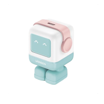 UGREEN, 45089, Cargador Mini GaNRobot 30W serie UNO | 1 USB-C de Carga Rápida | Tecnología GaN II | Multiprotocolo PD/QC/SCP/FCA
