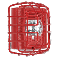 STI, STI-9705-R, Protector De Rejilla Anti Vandalismo Y Golpes Accidentales, Color Rojo, Para Sirenas/Estrobos/Bocinas System Se