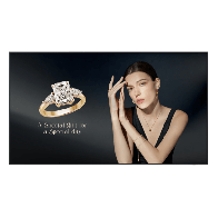 SAMSUNG ELECTRONICS, QH115FE, Pantalla LED 115 4K UHD / Panel VA / Brillo 1,000 nit / Contraste Dinámico Mega / Ángulo de Visión