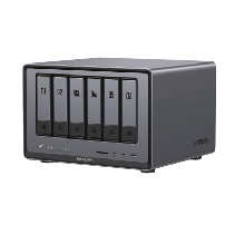 UGREEN, 25898B, NAS UGREEN NASync DXP6800 Pro / Intel Core i5-1215U 10 Núcleos / 6 Bahías SATA + 2 M.2 NVMe / 2 Puertos Thunderb