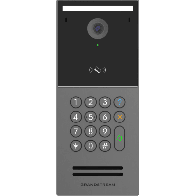 GRANDSTREAM, GDS3725, Videoportero IP Inteligente GDS3725 / 2K Ultra HD 1080p / Ángulo 127° / IA ISP con Análisis de Comportamie