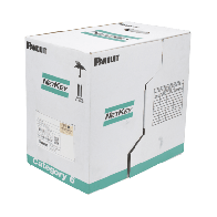 PANDUIT, NUC5C04BU-ME, Bobina de cable UTP 305 m. de Cobre, NetKey, Azul, Categoría 5e (24 AWG), PVC (CM), de 4 pares