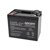 EPCOM POWERLINE, PL7512-FR, Batería 12 Vcc / 75 Ah / UL / Tecnología AGM-VRLA / Retardante a la flama/ Uso en: Aplicaciones foto