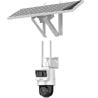 Comprar Kit Solar IP HIKVISION 4MP Doble | Smartgrid México