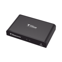 EPCOM TITANIUM, TT-383-PRO-4.0-RX, Receptor Compatible para Kits TT-383PRO4.0 / Resolución 1080P@60Hz / Cat 5e/6 / Distancia de 