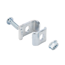 CHAROFIL, MG-51-KIT1EZ, Kit 1 para unir tramos de charolas, con acabado Electro Zinc