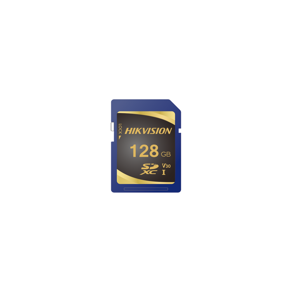 HIKVISION, HS-SD-P10/128G, Memoria SD Clase 10 de 128 GB / Especializada Para Videovigilancia